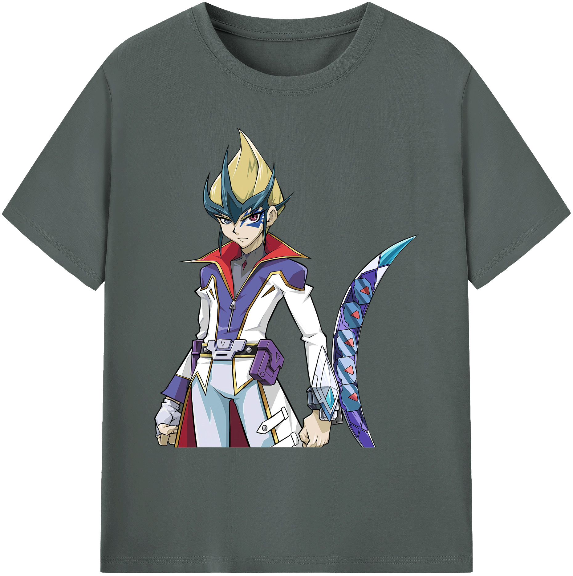 （画像用） 遊☆戯☆王 Yu-Gi-Oh! 綿100％ メンズ半袖Tシャツ｜肌触りやわらか＆通気性